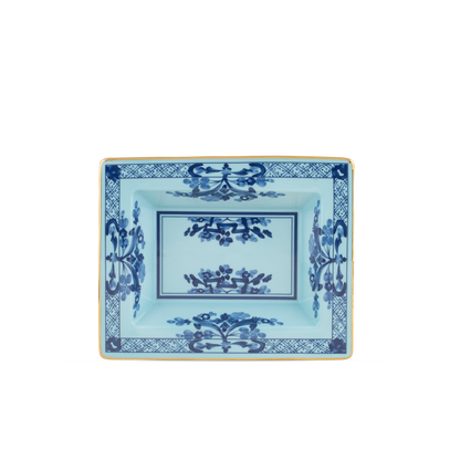 Ginori 1735 Oriente Italiano Iris Vide Poche Change Tray | 7.5in