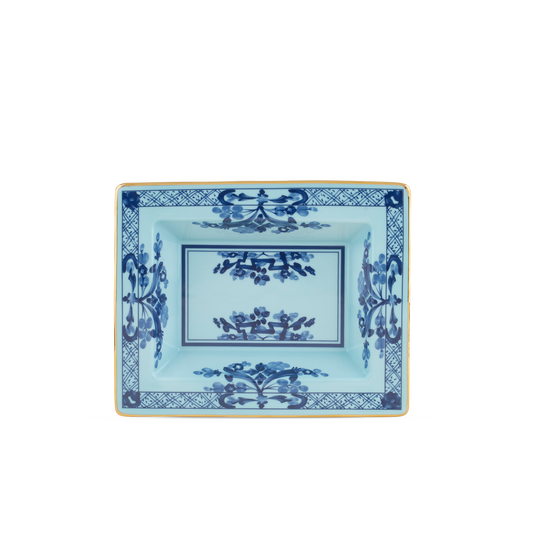 Ginori 1735 Oriente Italiano Iris Vide Poche Change Tray | 7.5in