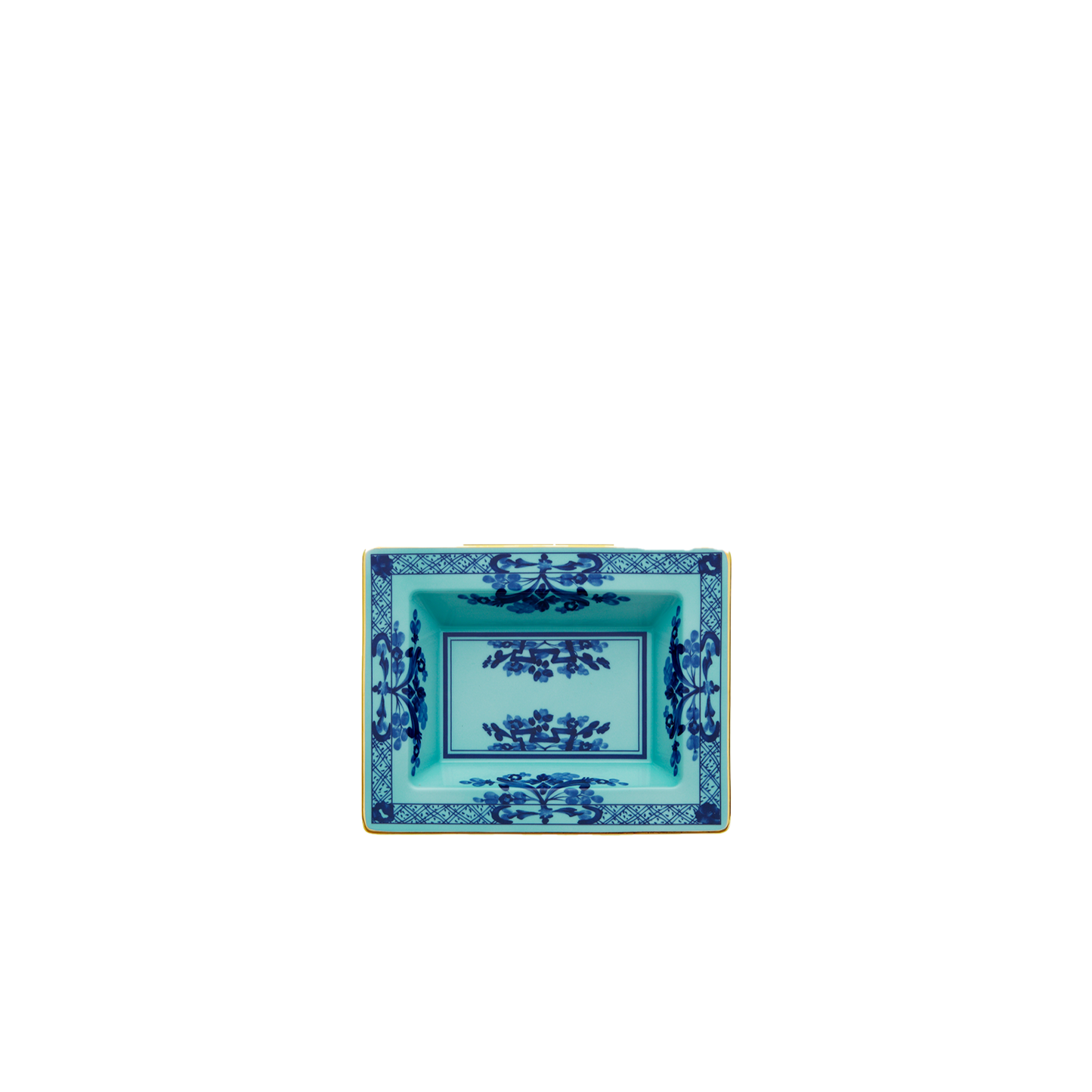 Ginori 1735 Oriente Italiano Iris Vide Poche Change Tray | 7.5in
