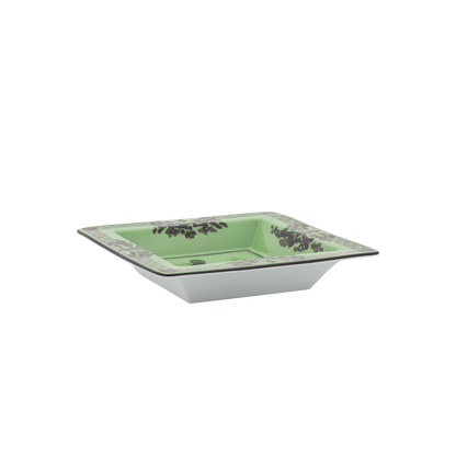 Ginori 1735 Oriente Italiano Bario Vide Poche Small Squared Change Tray | 7in
