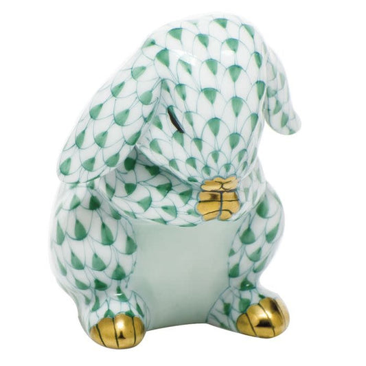 Herend Praying Bunny | 2in Key Lime