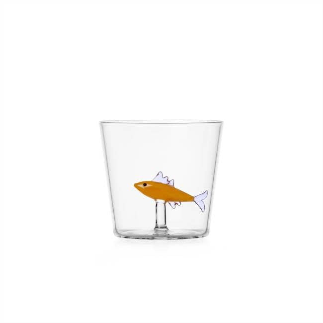 Ichendorf Marine Garden Sardine Tumbler Set of 2 | 11.8oz Amber