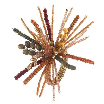 Bodrum Autumn Burst Napkin Rings | Set of 4