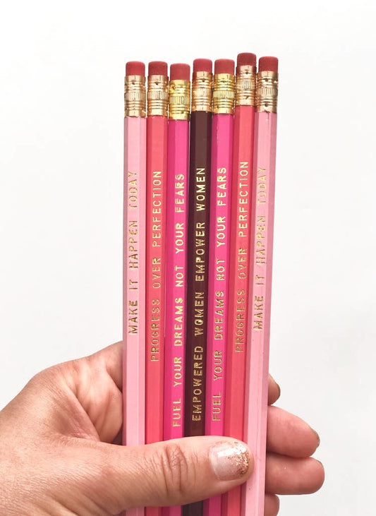 Pink Pencil Pack Set