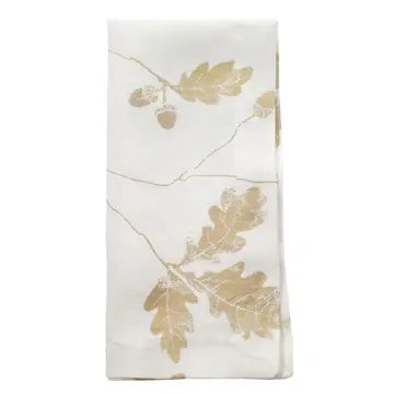 Bodrum Acorn Napkins Set of 4 | 21in Gold