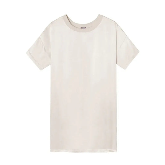 Stoney Satin Crew Neck Dress |