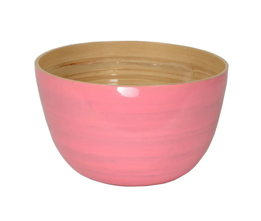 Bamboo Classic Mixing Bowl | 10.2 x 6.2in Light Pink