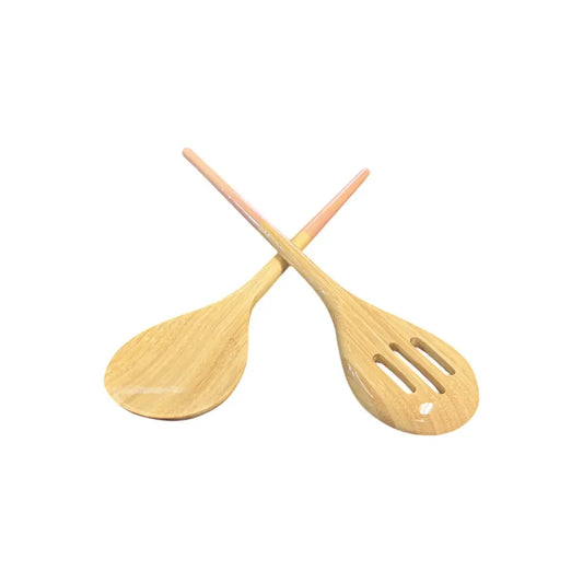 Bamboo Classic Refined Server Set | 12.8in Blush