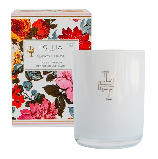 Perfumed Boxed Candle | Always In Rose