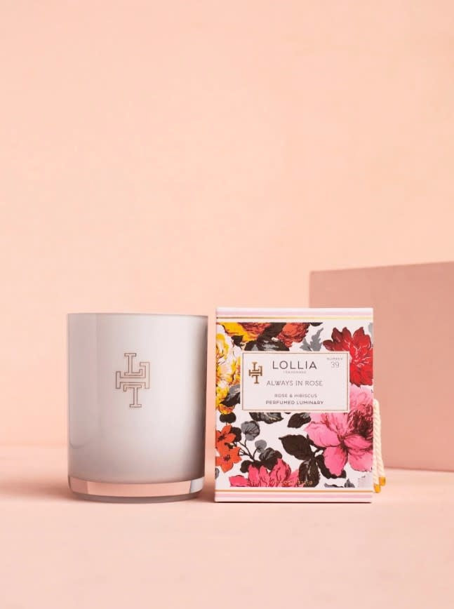 Perfumed Boxed Candle | Always In Rose