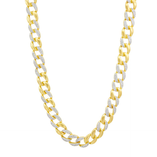 Pavé Chain Link Necklace