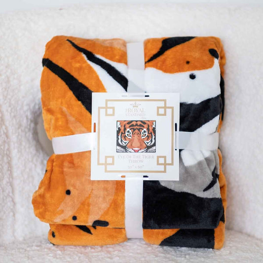 Eye of the Tiger Throw Blanket | 50x60in
