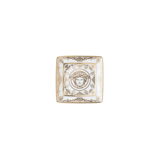 Versace Medusa Gala Square Canape Dish | 4.75in