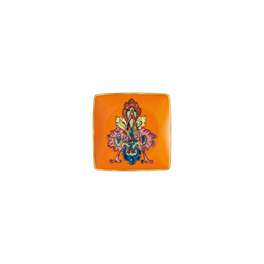 Versace Alphabet Square Dish | 4.75in A