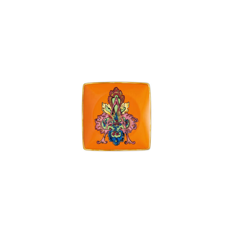 Versace Alphabet Square Canape Dish Set | 4.75in VERSACE