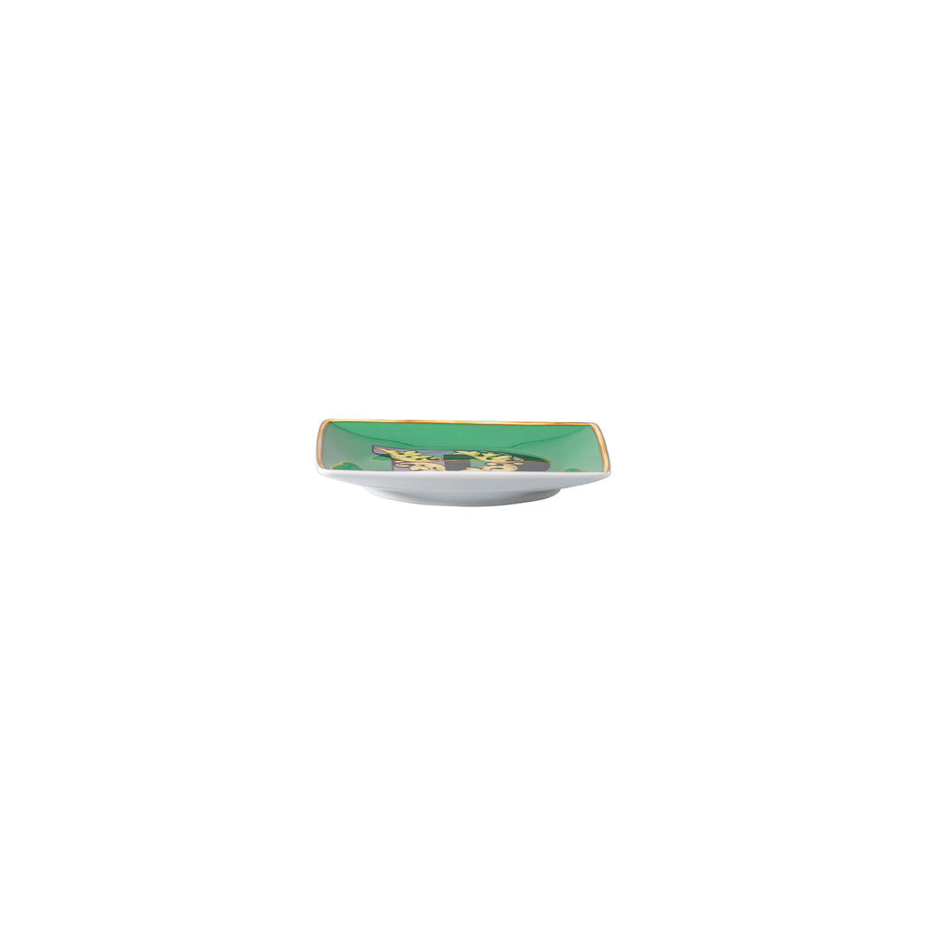 Versace Alphabet Square Dish | 4.75in D