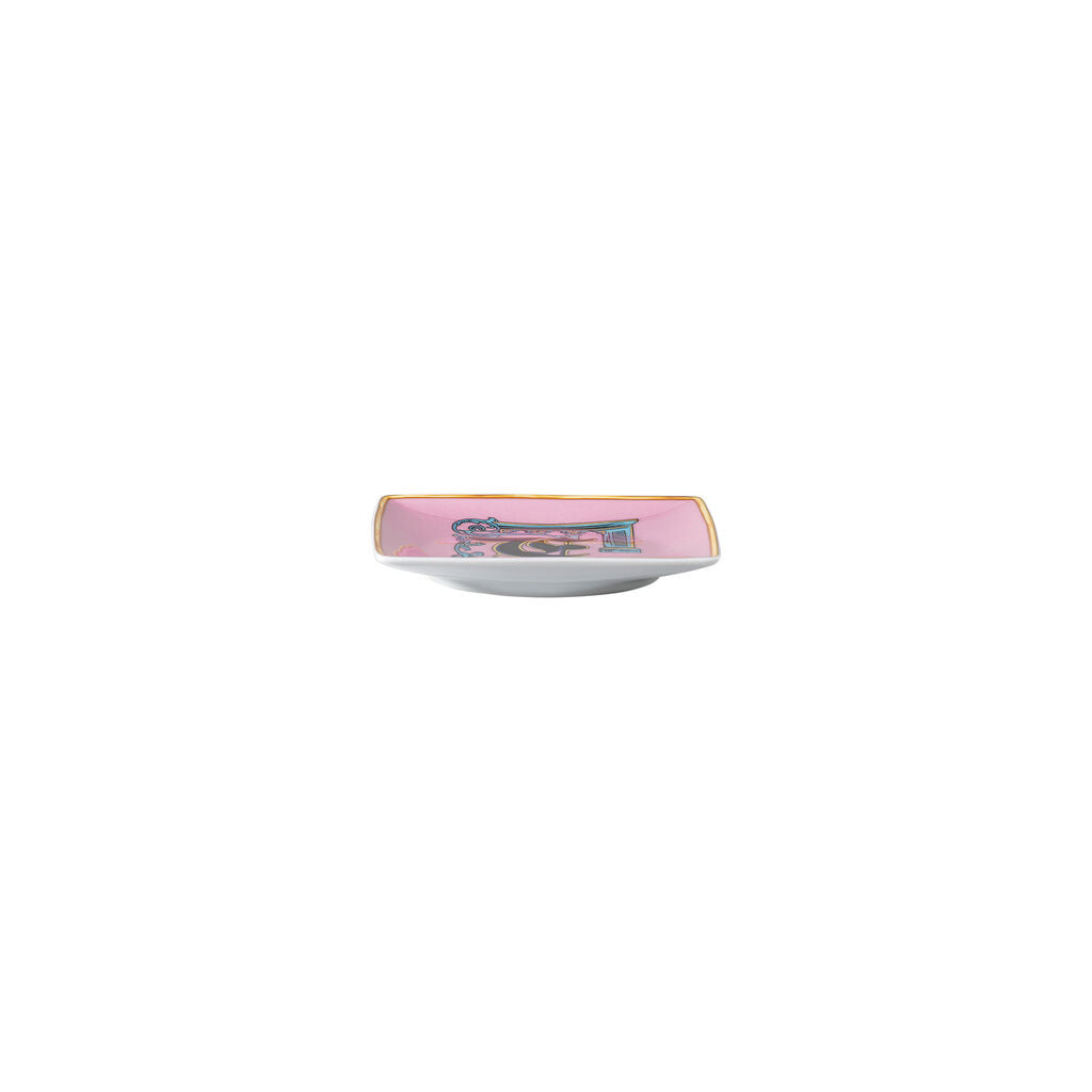 Versace Alphabet Square Dish | 4.75in F