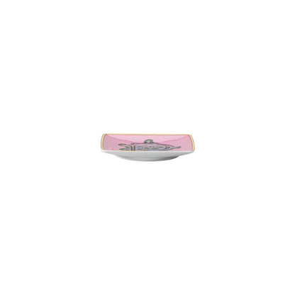 Versace Alphabet Square Dish | 4.75in P