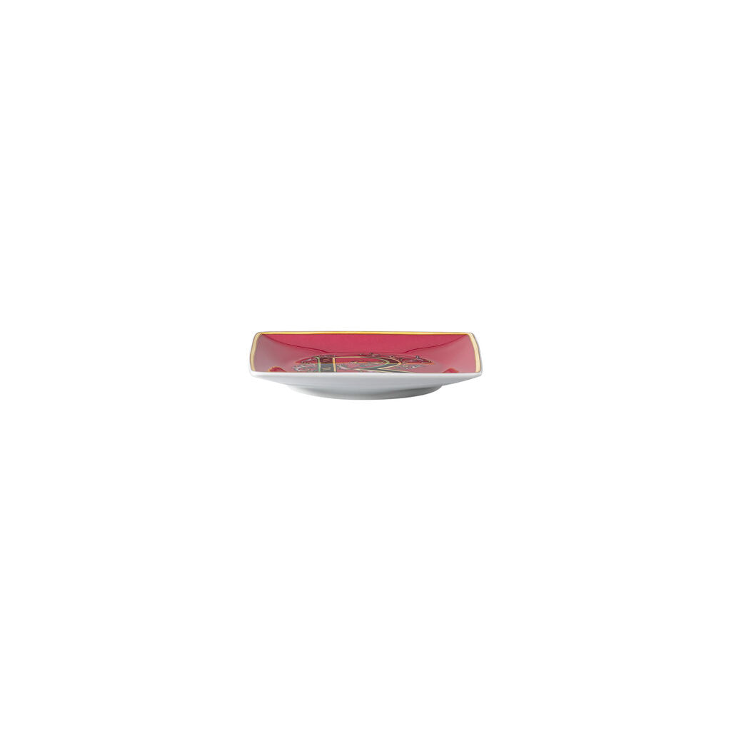 Versace Alphabet Square Dish | 4.75in R