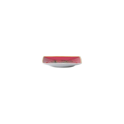 Versace Alphabet Square Dish | 4.75in R