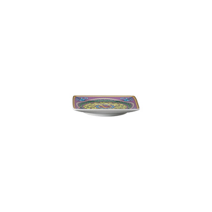 Versace Barocco Mosaic Square Canape Dish | 4.75in