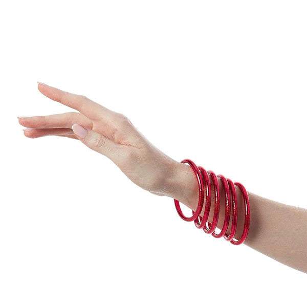 Budha Girl All Weather Bangles S/6 BDG Pink M