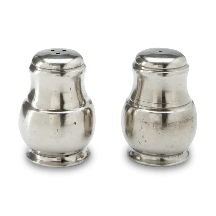 Match Pewter Piccoli Salt + Pepper Shaker Set | 2.2in