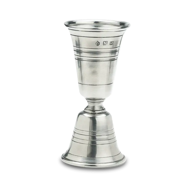 Match Pewter Double Jigger | 4.3in