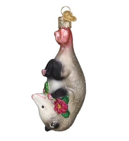 Blossom Opossum Ornament