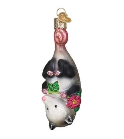 Blossom Opossum Ornament