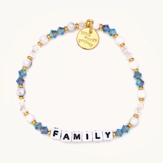 Family Moonshine Beaded Stretch Bracelet