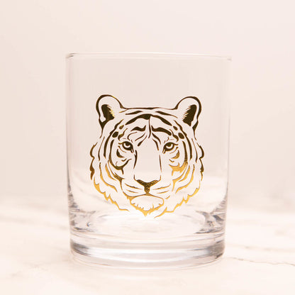 Tiger Rocks Glass | 13oz