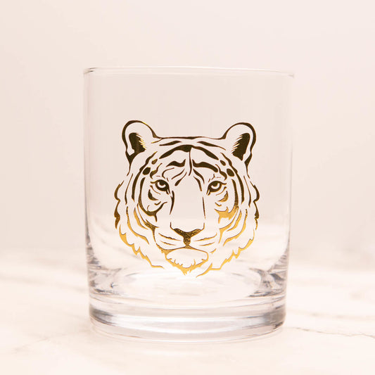 Tiger Rocks Glass | 13oz