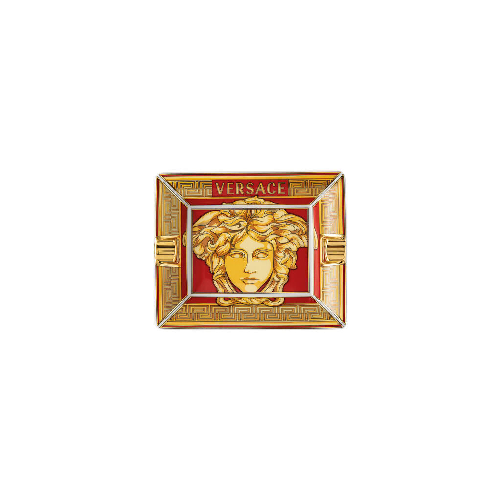 Versace Medusa Amplifed Golden Coin Ashtray | 5in