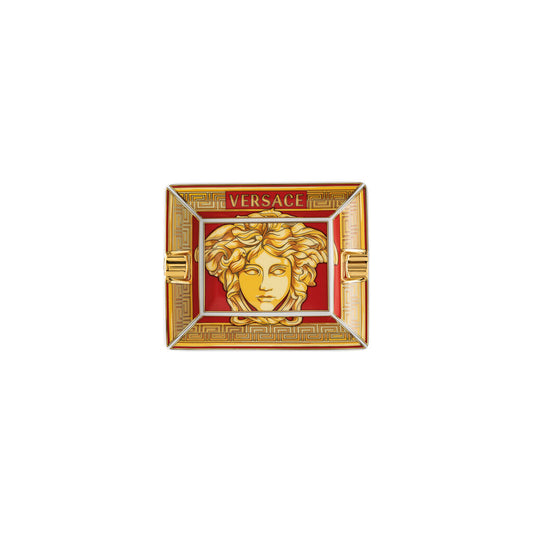 Versace Medusa Amplifed Golden Coin Ashtray | 5in