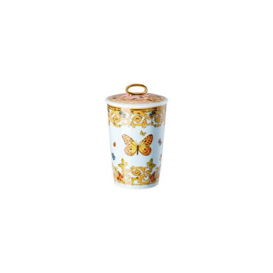 Versace Butterfly Garden Scented Lidded Candle | 5.5in