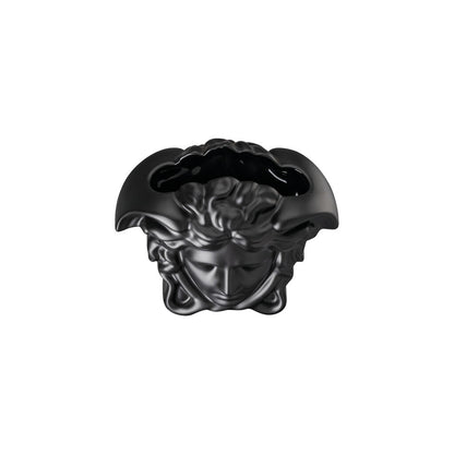 Versace Medusa Grande Vase | 6in Black