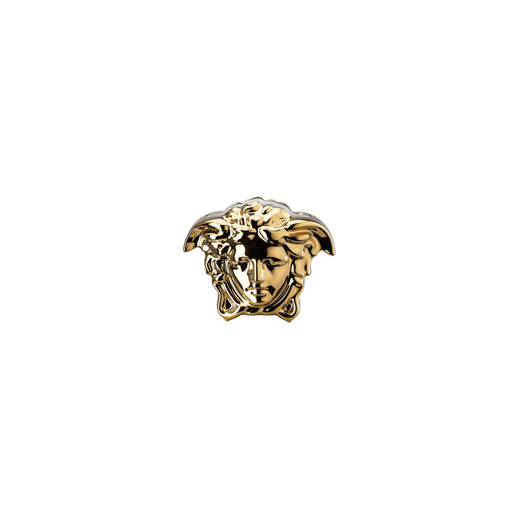 Versace Medusa Grande Vase | 3.5in Gold