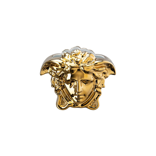 Versace Medusa Grande Vase | 6in Gold
