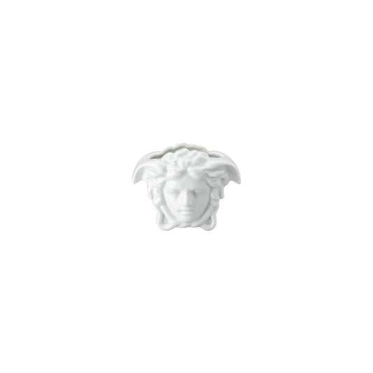 Versace Medusa Grande Vase | 3.5in White