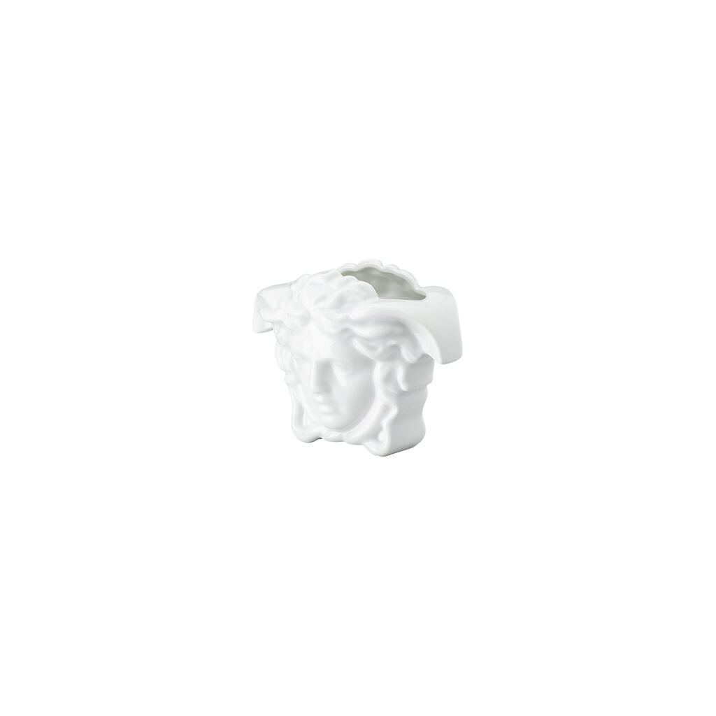 Versace Medusa Grande Vase | 3.5in White
