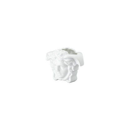 Versace Medusa Grande Vase | 3.5in White