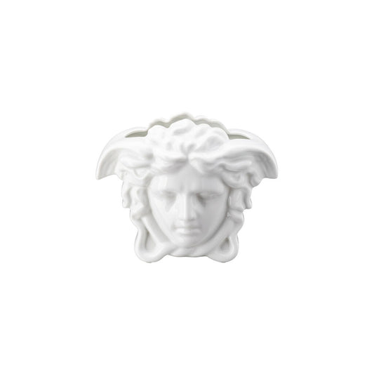 Versace Medusa Grande Vase | 6in White