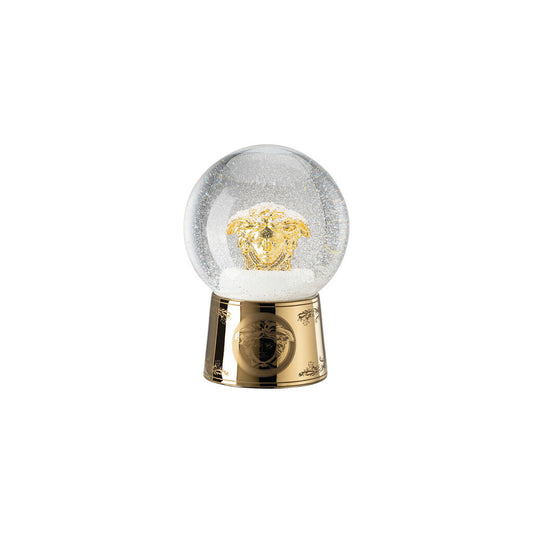 Versace Golden Medusa Snow Globe