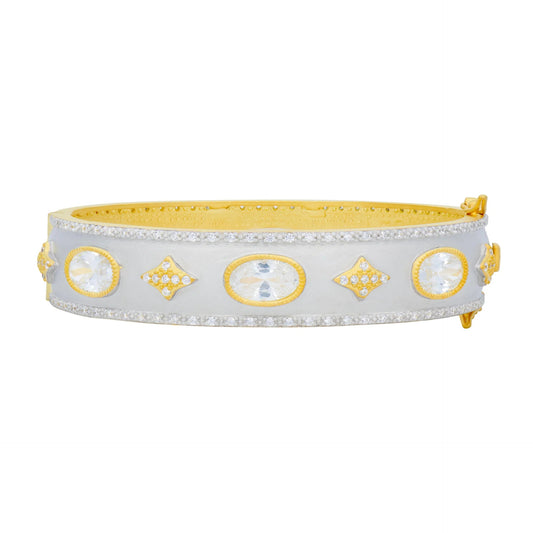 Signature Wide Hinge Bangle