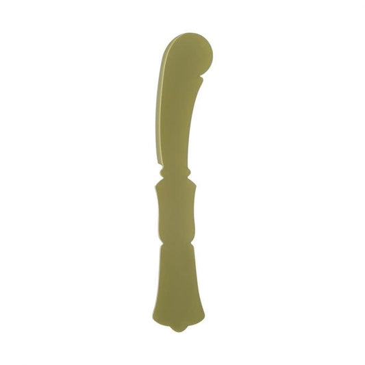 Sabre Paris Honorine Acrylic Spreader Knife | 6in  Moss