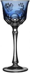 Varga Crystal Red Wine Glass | Springtime Sky Blue 6oz