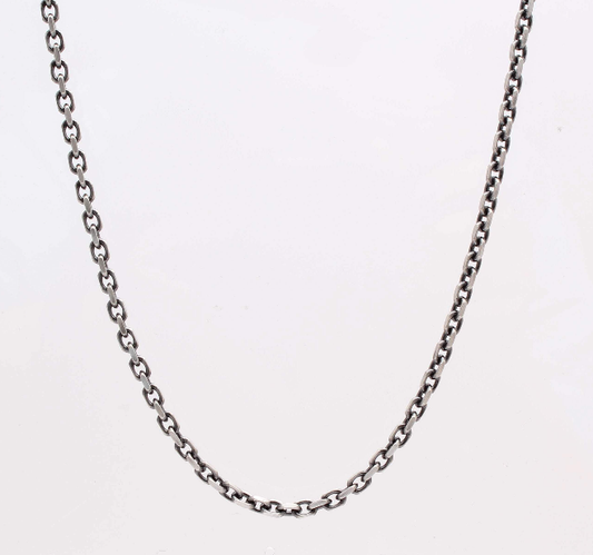 Sterling Box Chain 32"