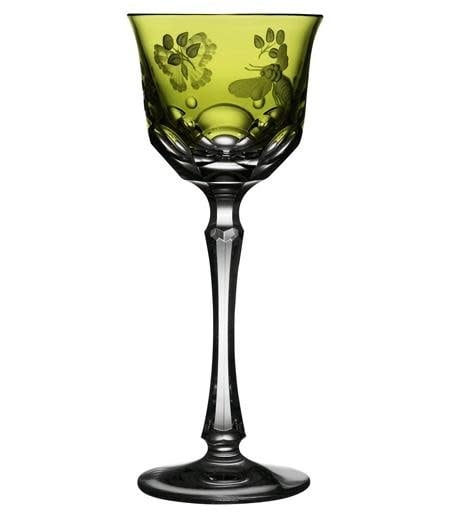 Varga Crystal Wine Glass | Springtime Green 6oz