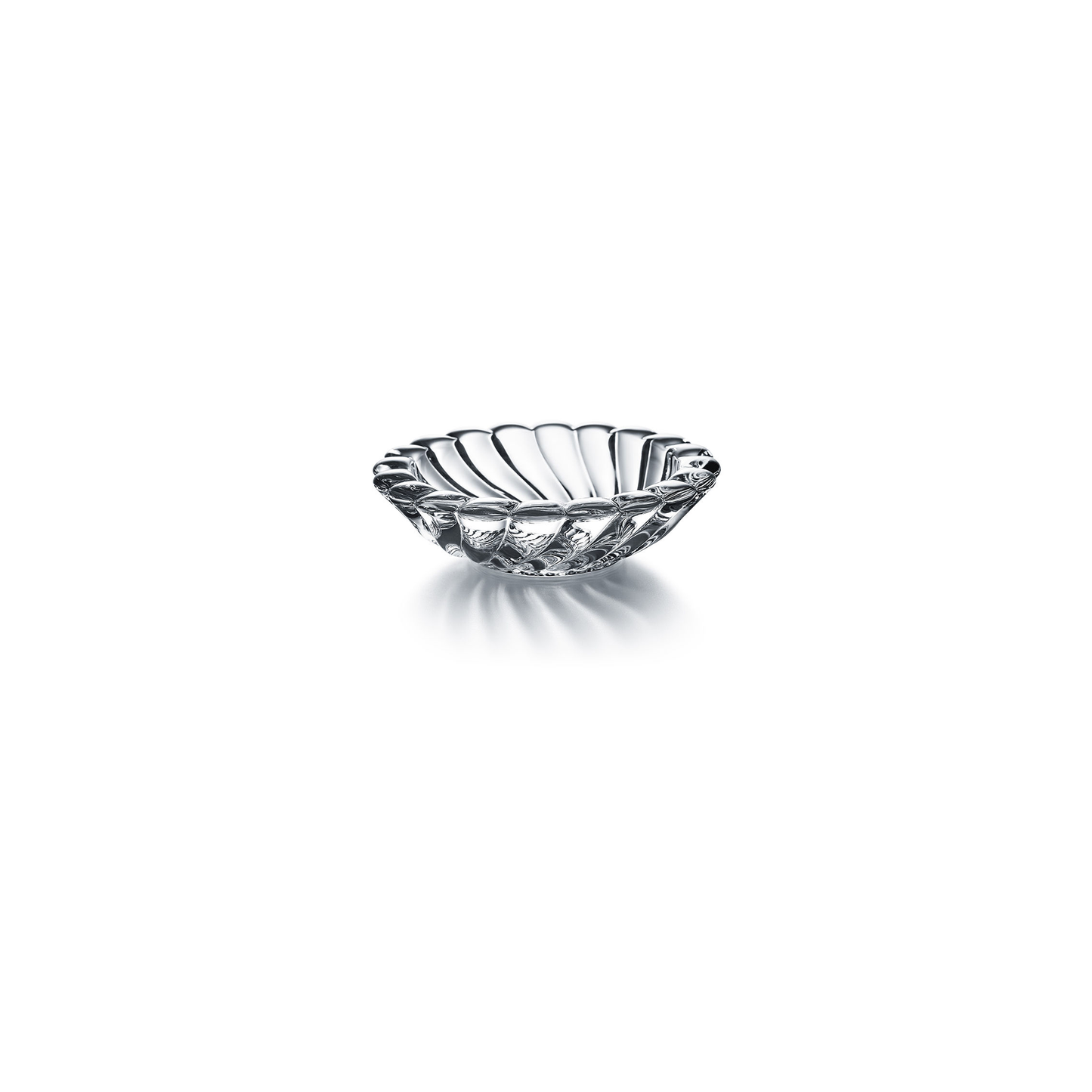 Baccarat Crystal Volute Ring Dish